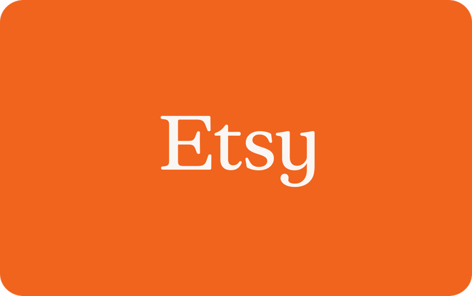 ETSY Gift Card